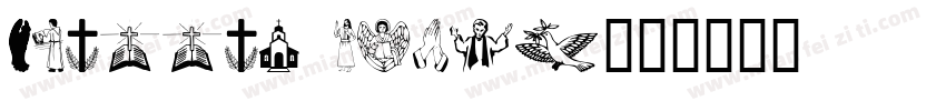 BLESSED FAITH字体转换